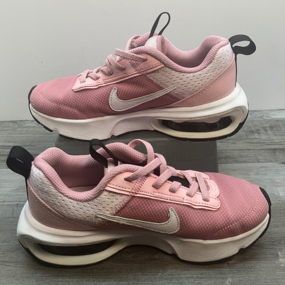 Nike Air Max INTRLK Lite Kids Pink White Sneakers DH9394-601 Size 2Y Youth - Picture 2 of 7